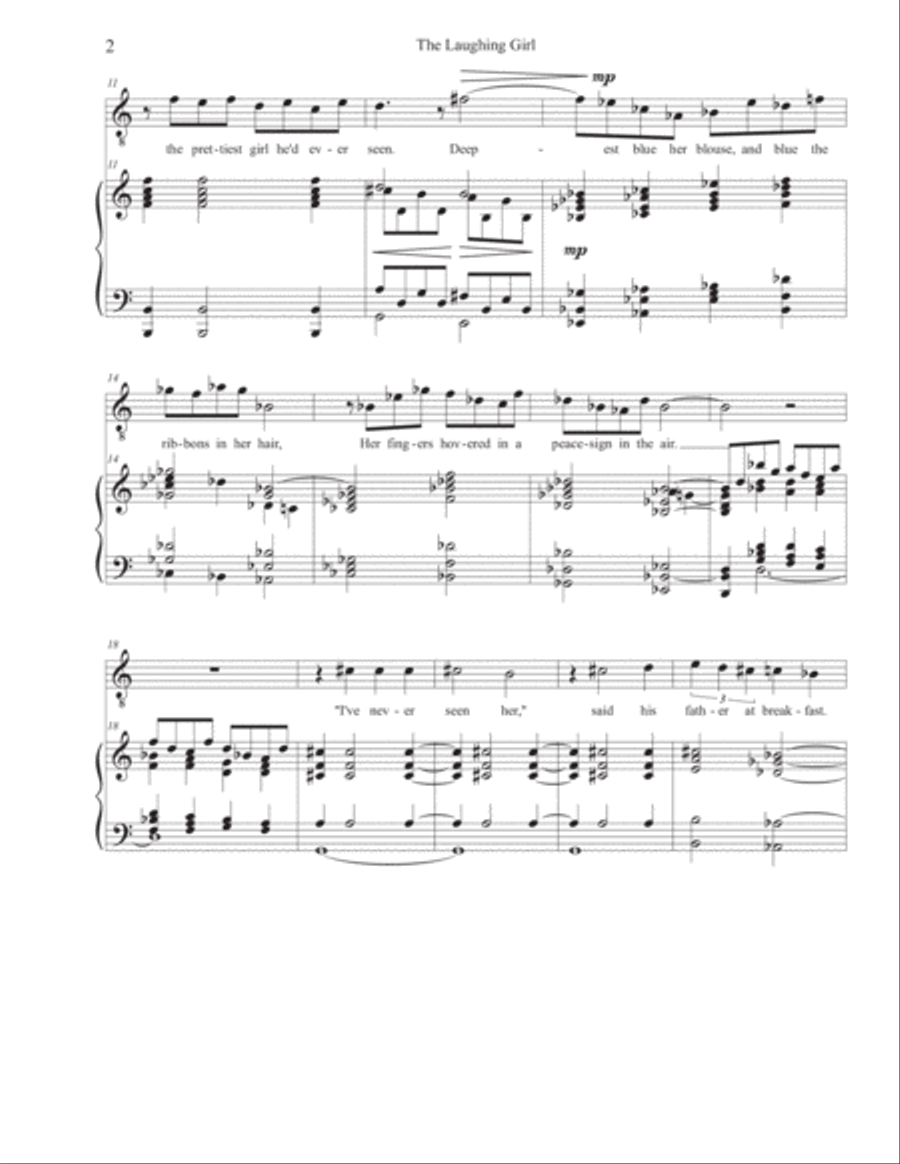 Songs for Halloween (Complete Set) High Voice scores gallery preview page 5