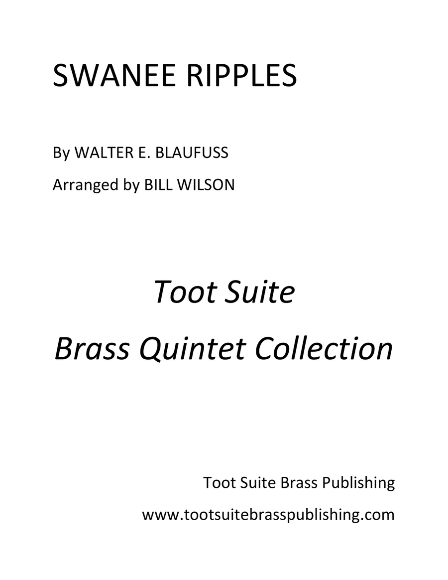 Swanee Ripples Brass Quintet scores gallery preview page 1