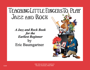 Book cover for Teaching Little Fingers to Play Jazz and Rock – Book only