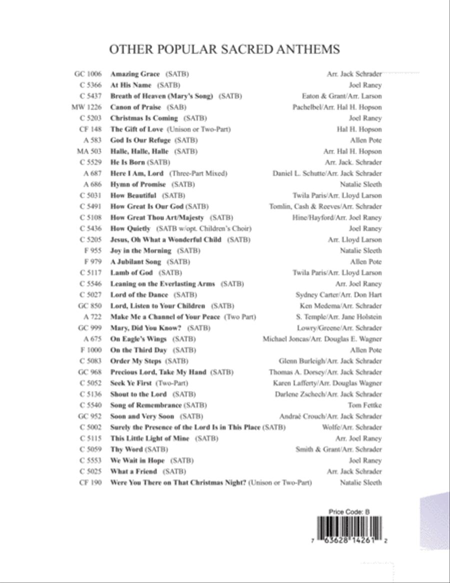 O Give Thanks 2-Part scores gallery preview page 8
