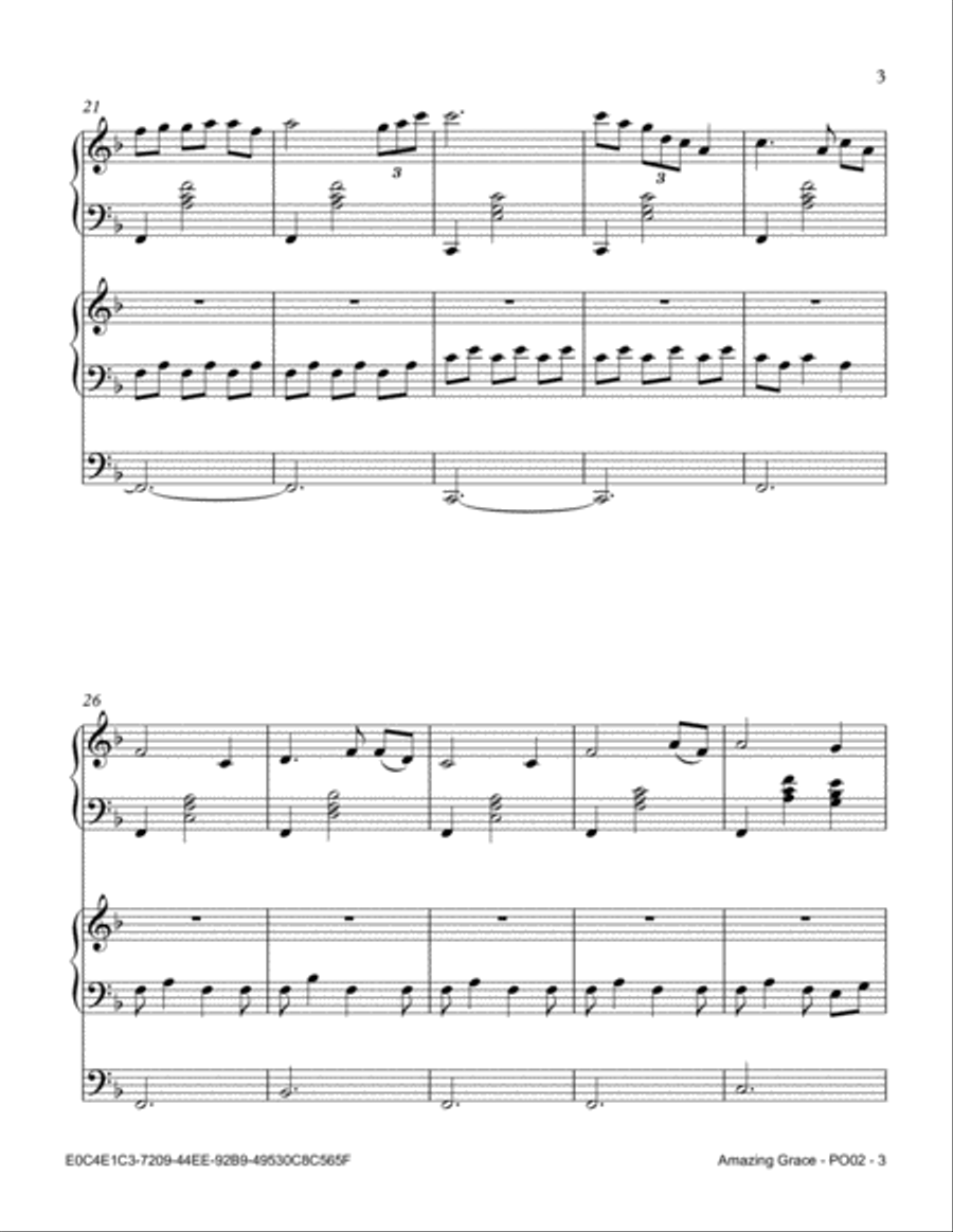 Amazing Grace Amazing Grace Piano Method scores gallery preview page 3