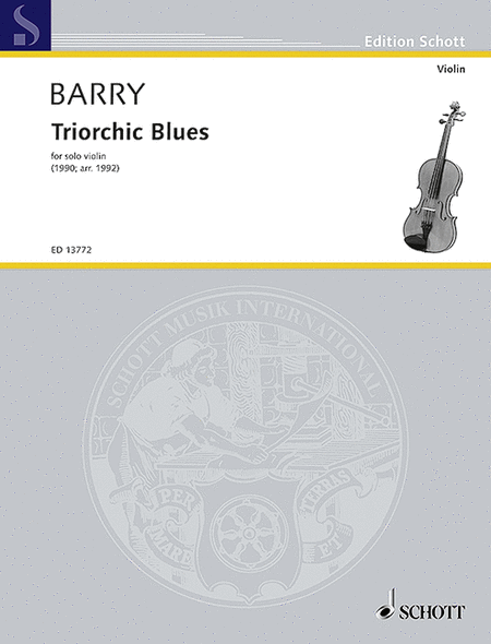 Triorchic Blues Solo Violin