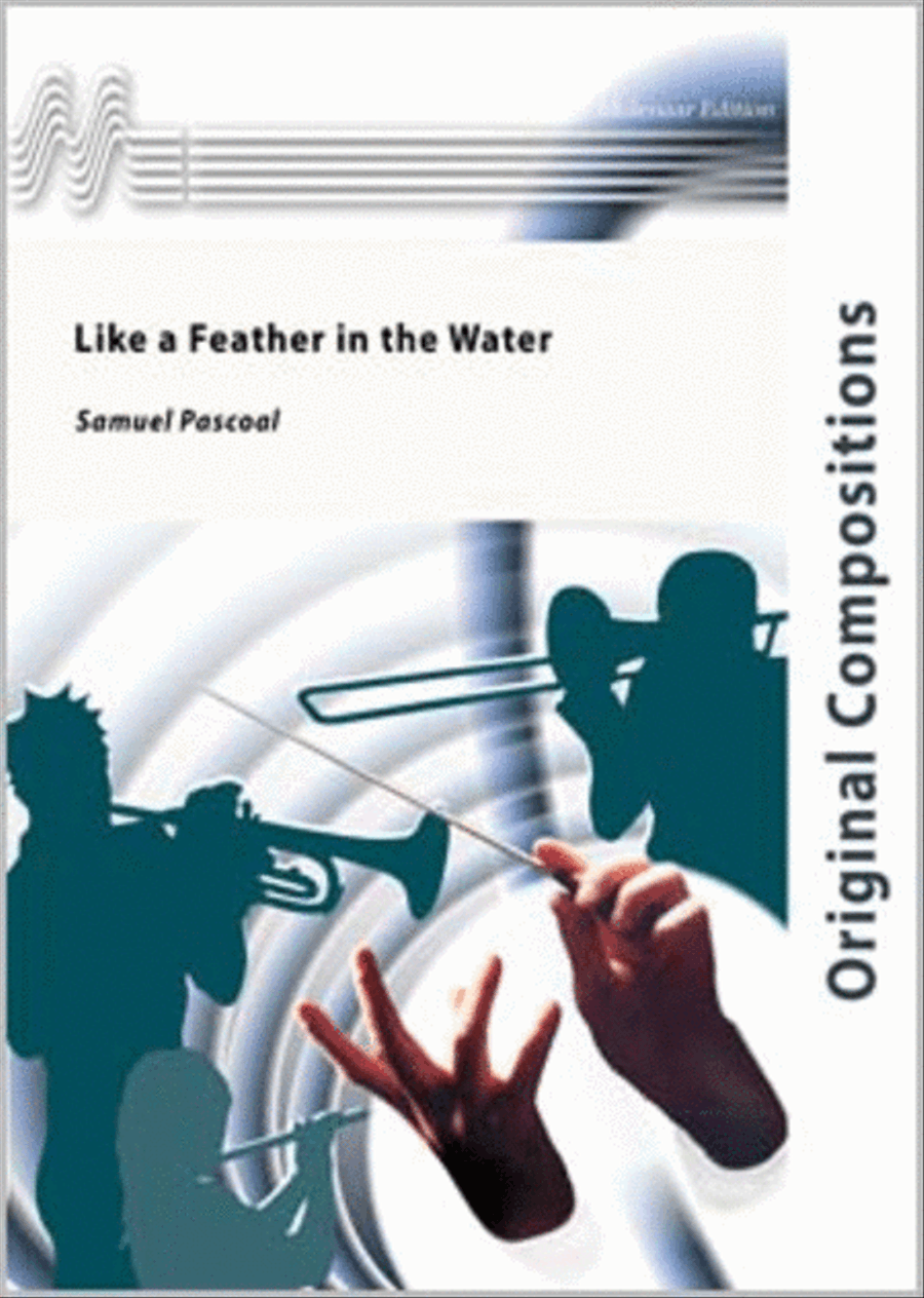 Like a Feather in the Water Concert Band scores gallery preview page 1