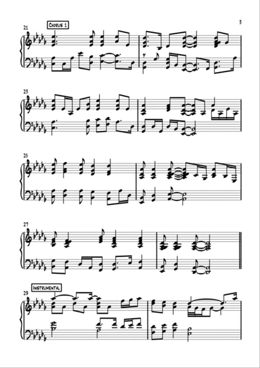 Love Me Still Love Me Still Piano Solo scores gallery preview page 3