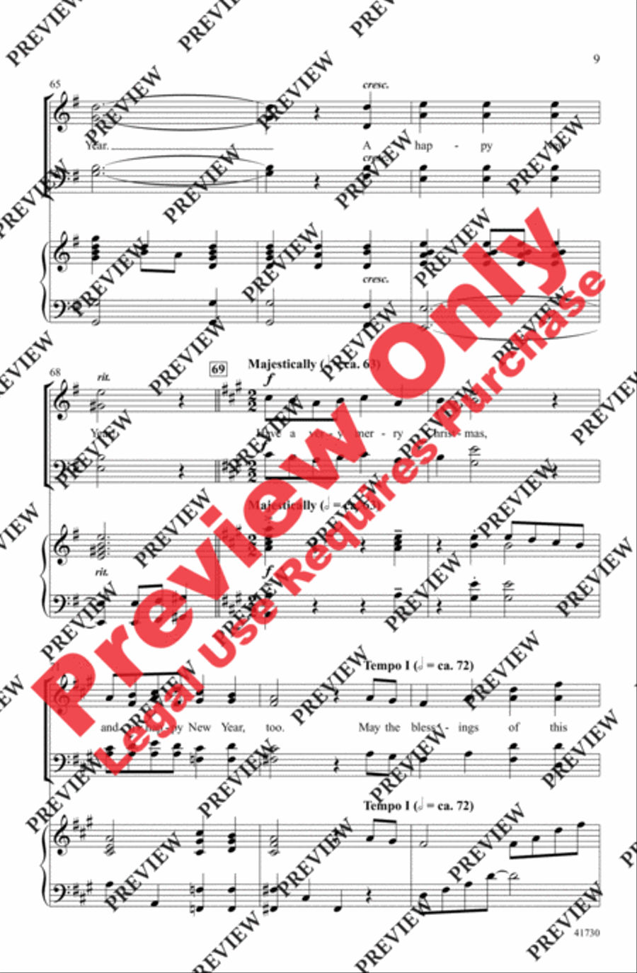 Have a Very Merry Christmas - SoundTrax CD (CD only) Choir scores gallery preview page 9