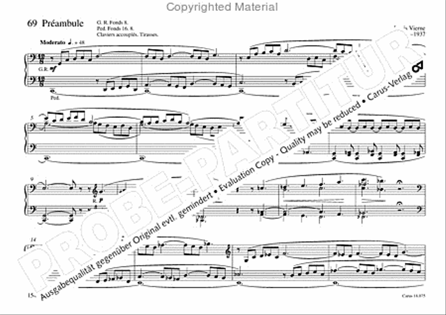 Freiburger Orgelbuch: Stammteil Organ Solo scores gallery preview page 155