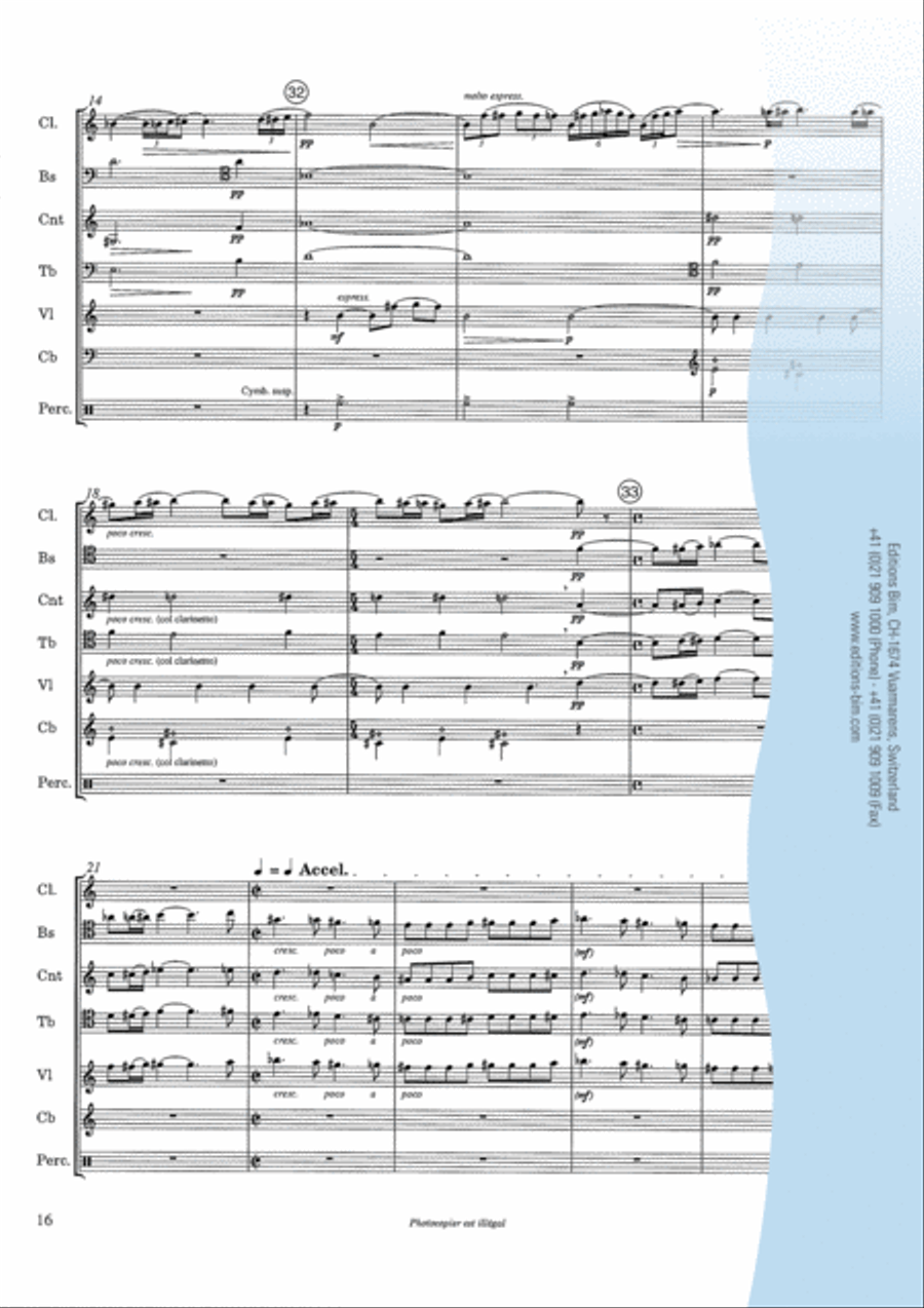 7 Péchés capitaux Bassoon scores gallery preview page 10