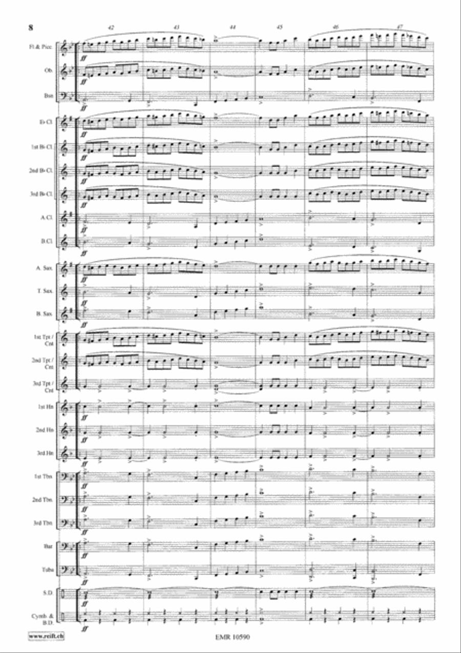 Happy Times Concert Band scores gallery preview page 9