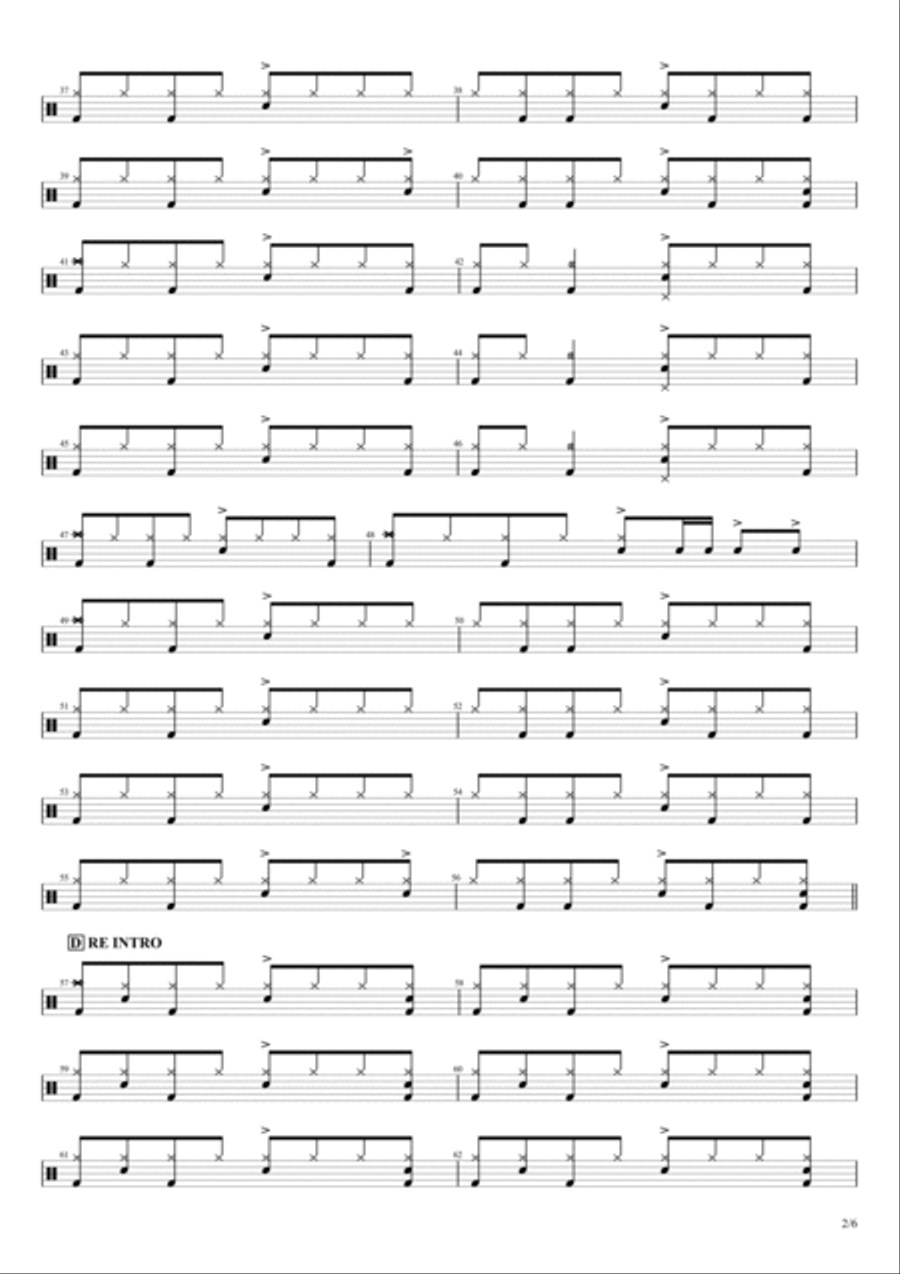 Amber Drum Set scores gallery preview page 2