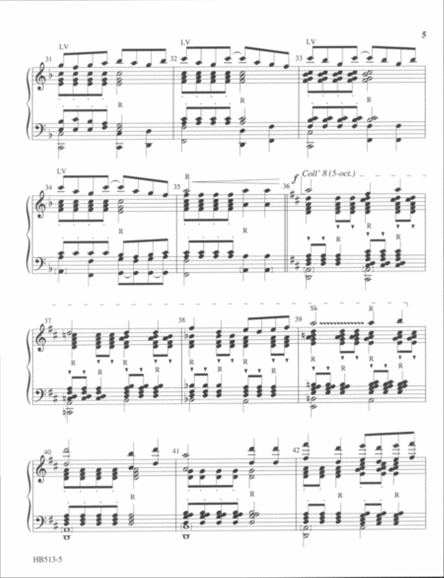 How Firm a Foundation - Childers 5-Octaves scores gallery preview page 5