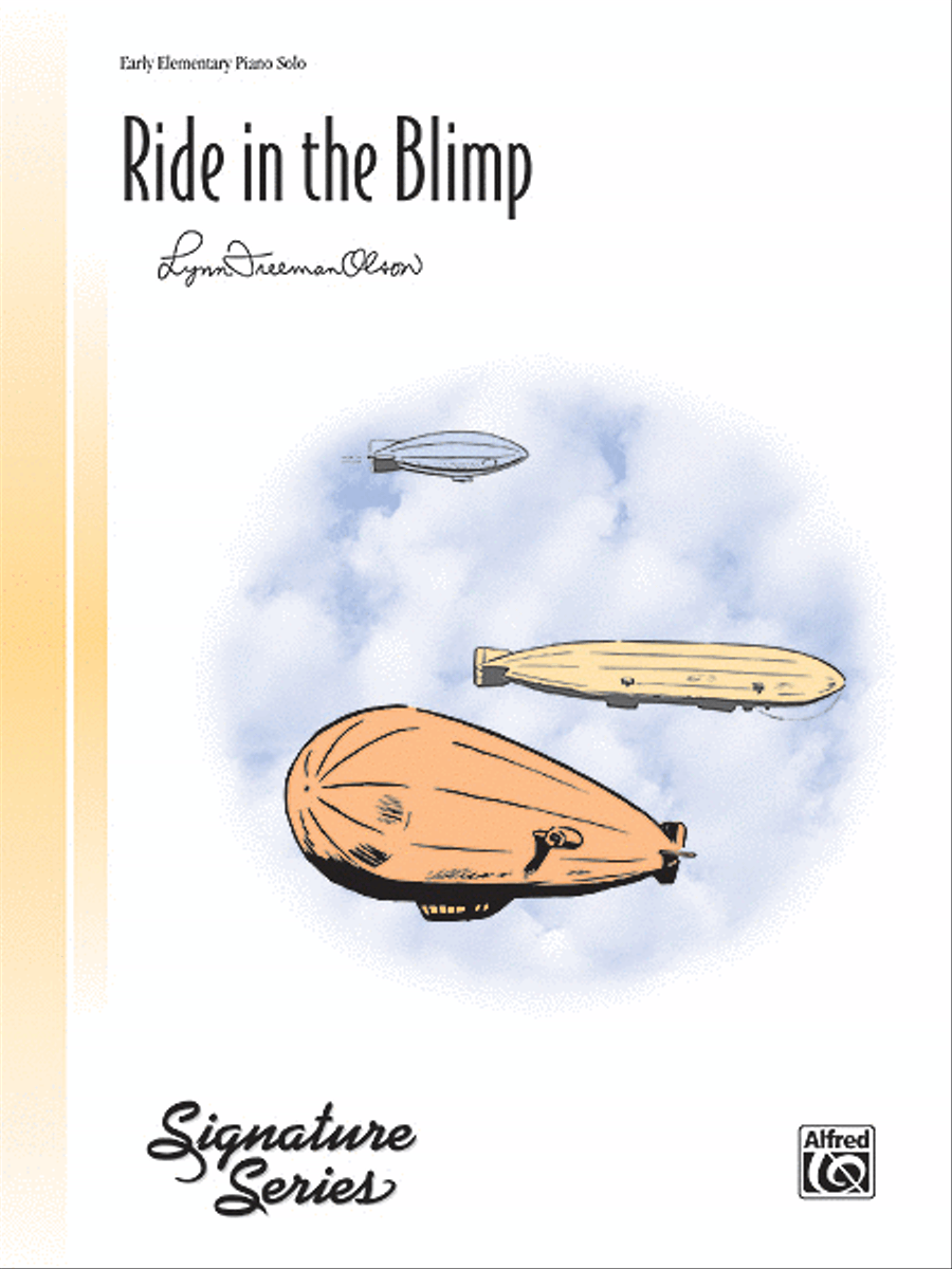 Ride in the Blimp Easy Piano scores gallery preview page 1