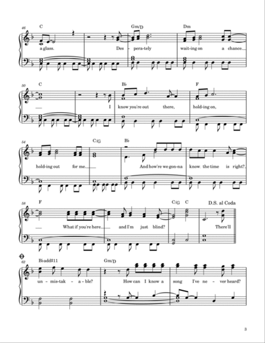 Unmistakable Piano Solo scores gallery preview page 3