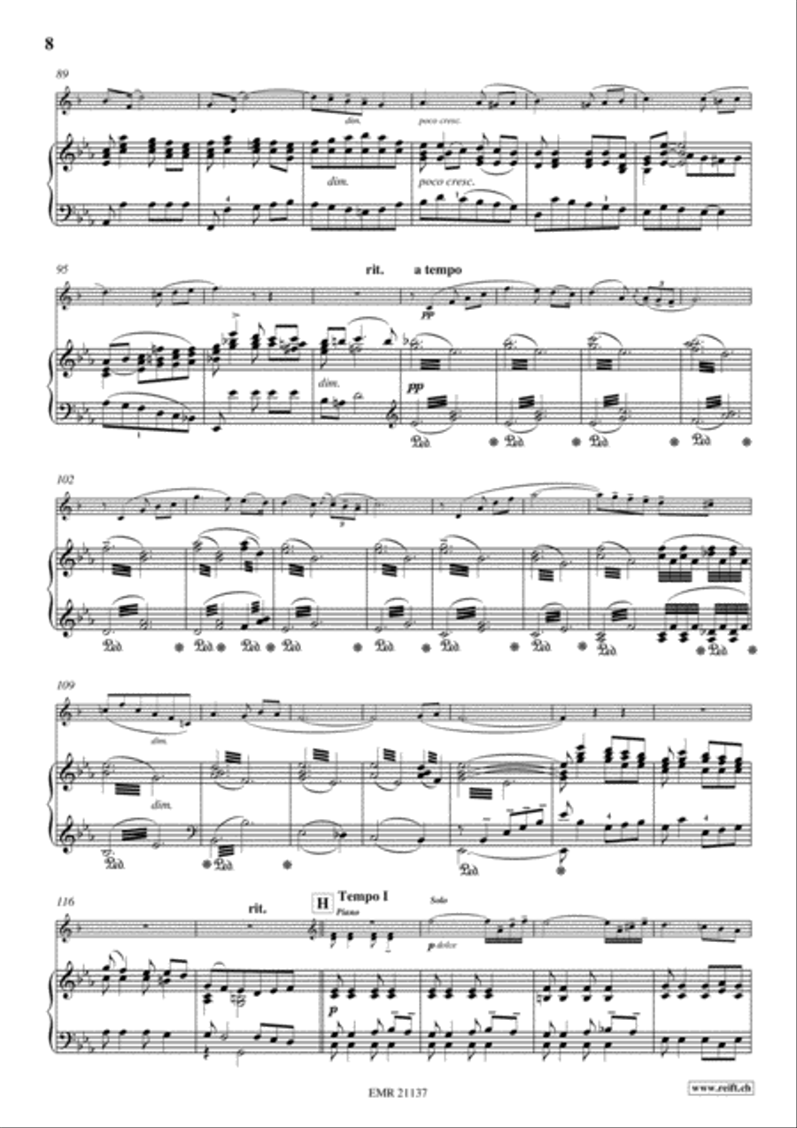 Concerto No. 1 Trumpet Solo scores gallery preview page 8