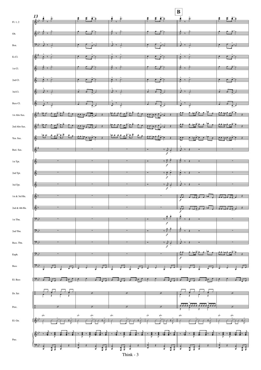 Think Concert Band scores gallery preview page 5