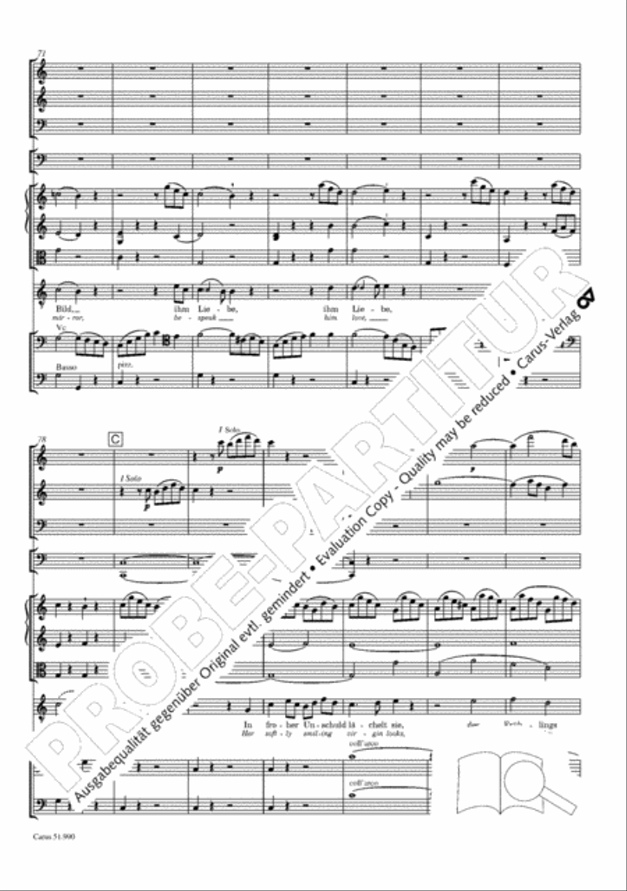 The Creation (Die Schopfung) 4-Part scores gallery preview page 213