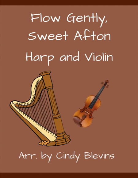 Flow Gently, Sweet Afton, for Harp and Violin image number null