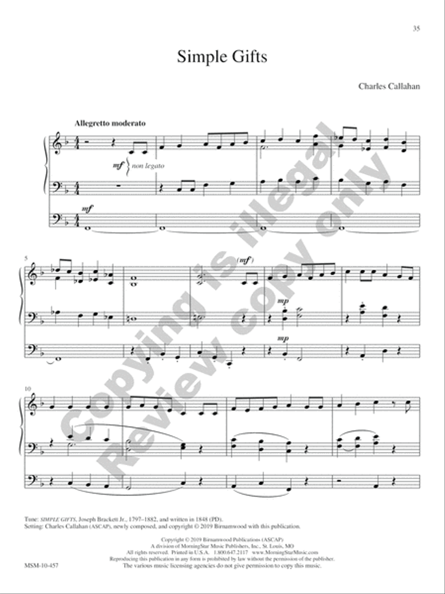 Be Joyful! Be Joyful! Organ scores gallery preview page 14