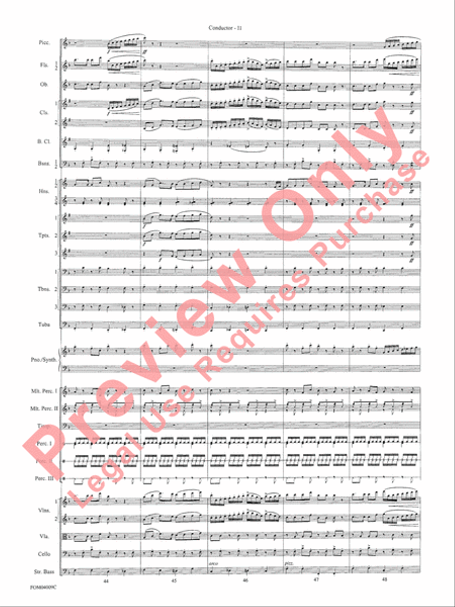 The Polar Express, Concert Suite from Full Orchestra scores gallery preview page 14