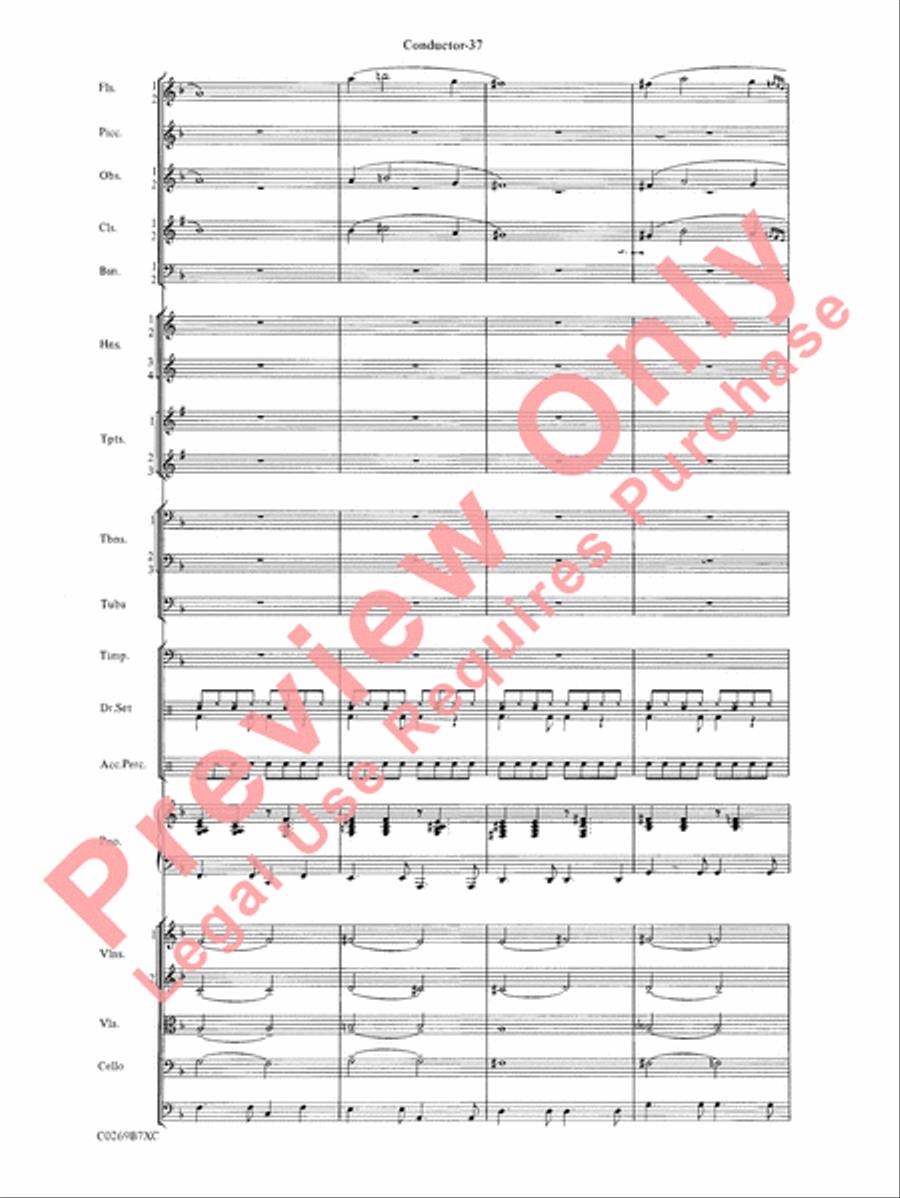 Leroy Anderson Favorites Leroy Anderson Favorites Full Orchestra scores gallery preview page 40