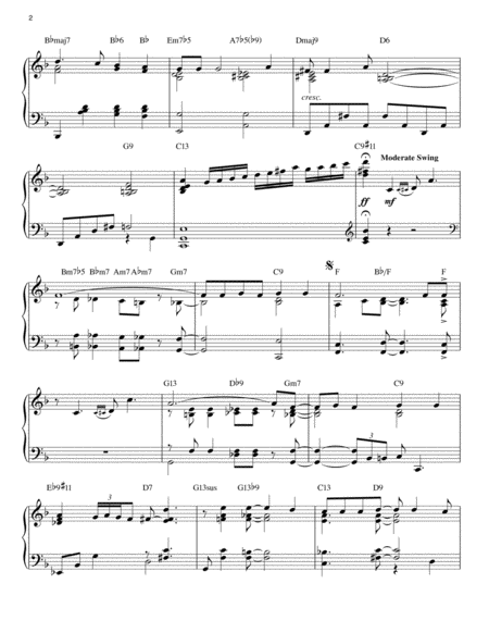 Love Is Here To Stay [Jazz version] (arr. Brent Edstrom)