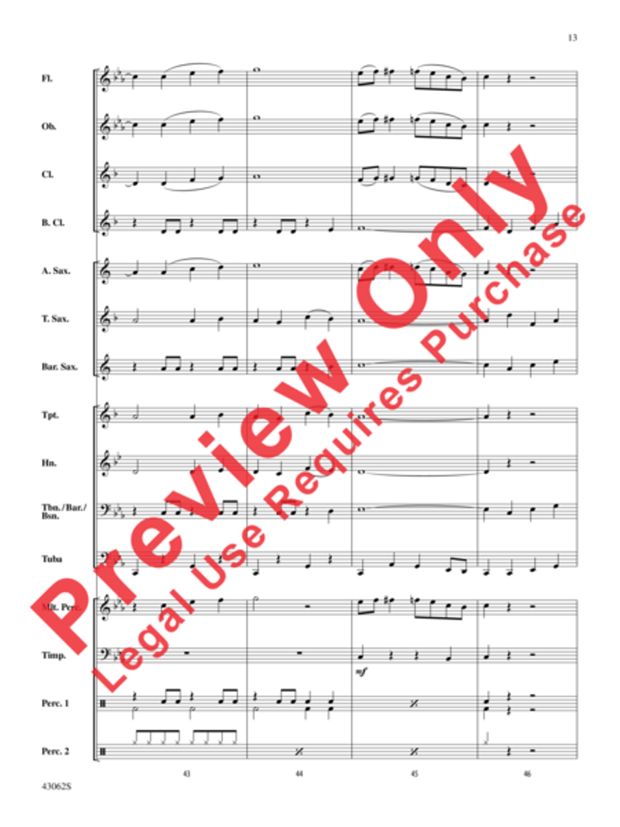 Planet X Planet X Concert Band scores gallery preview page 14