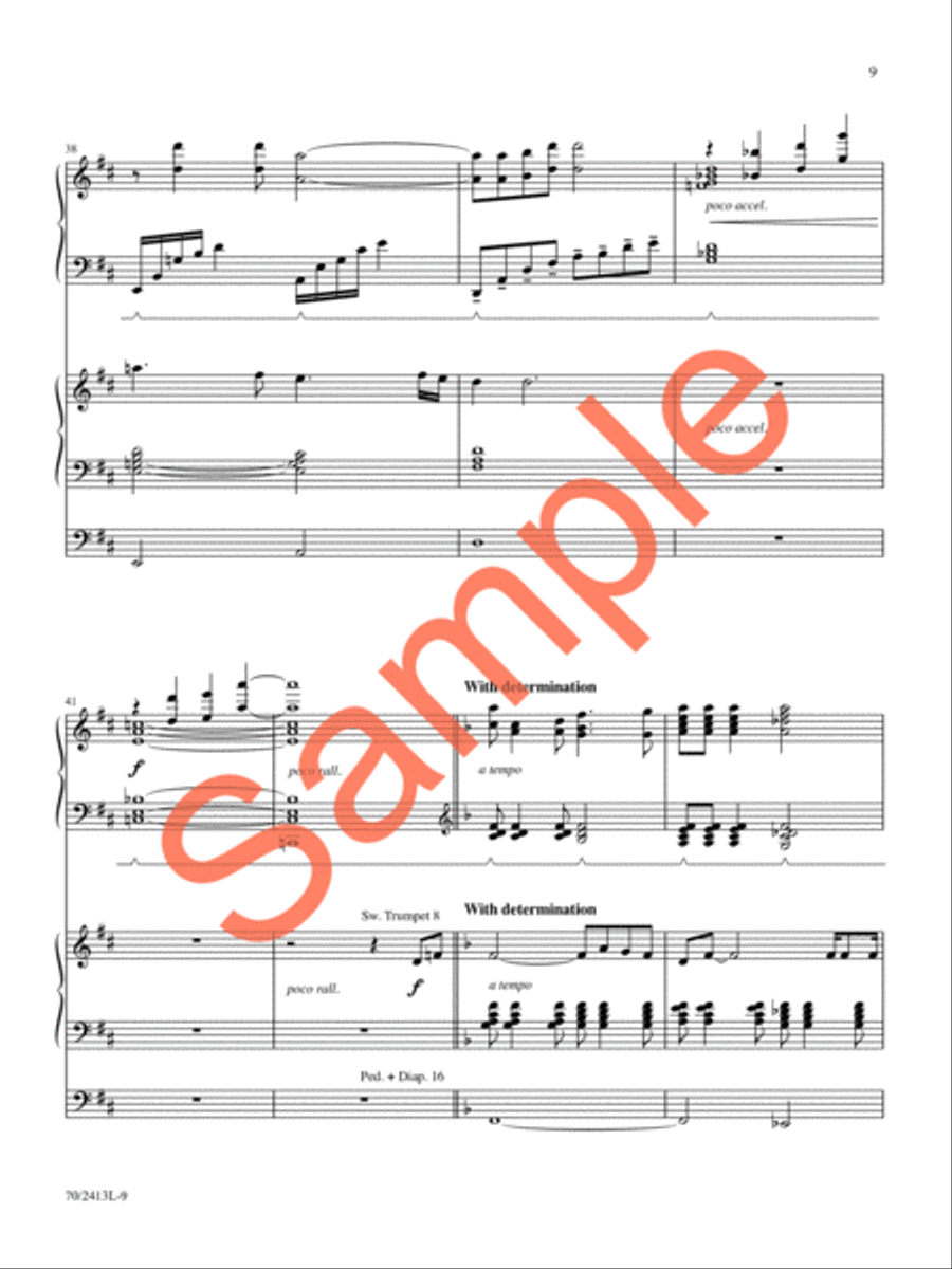 From Lent to Ascension Piano scores gallery preview page 9