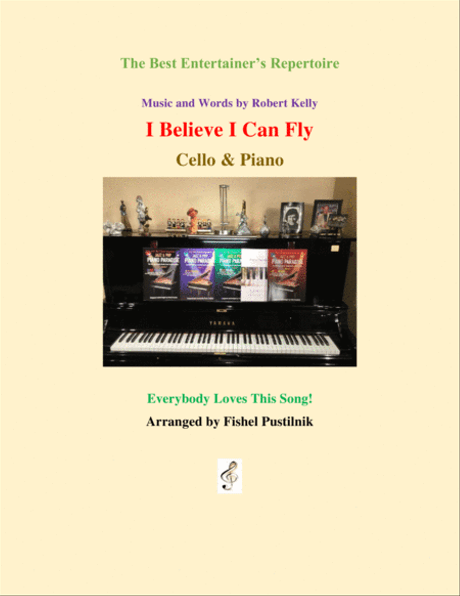 I Believe I Can Fly Piano scores gallery preview page 1