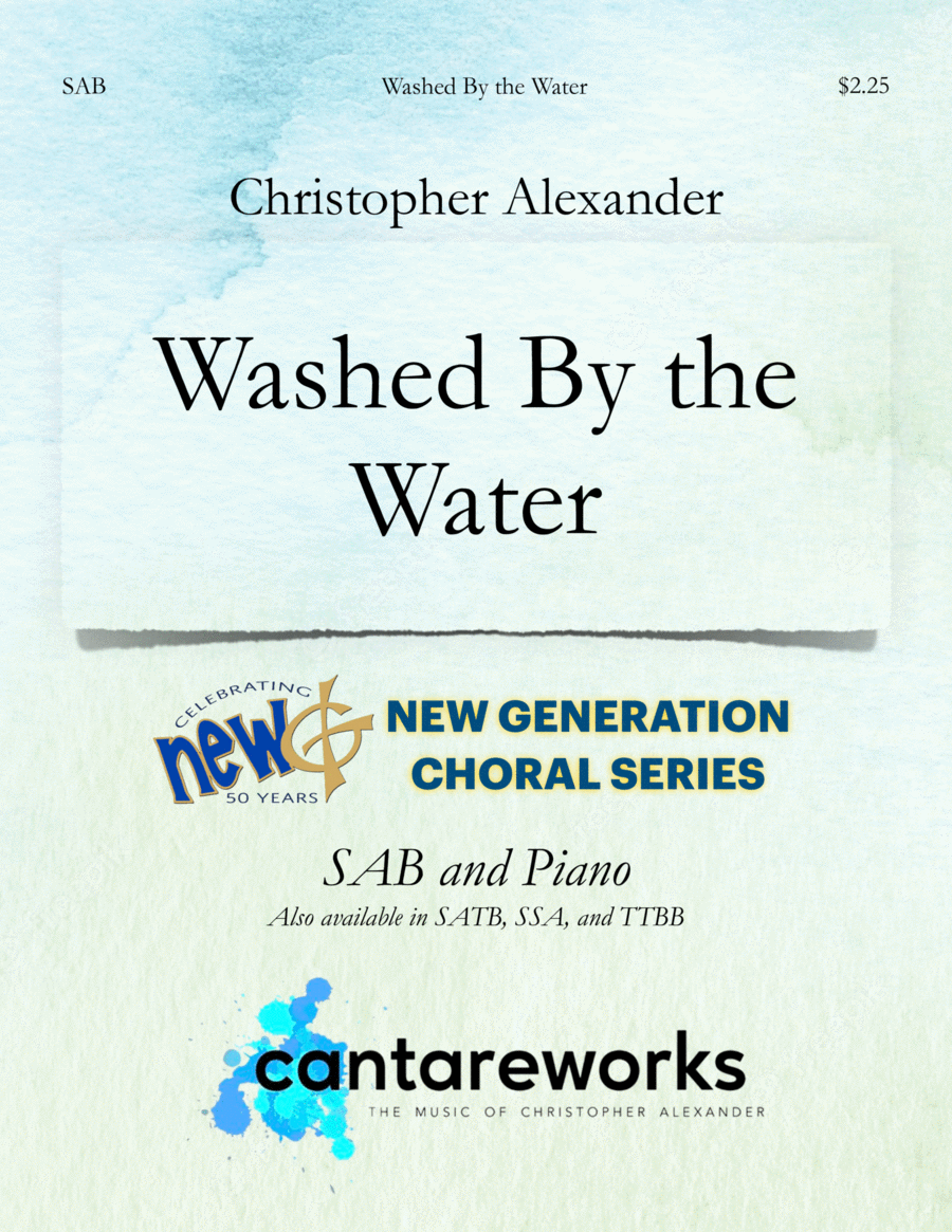 Washed By The Water 3-Part scores gallery preview page 1