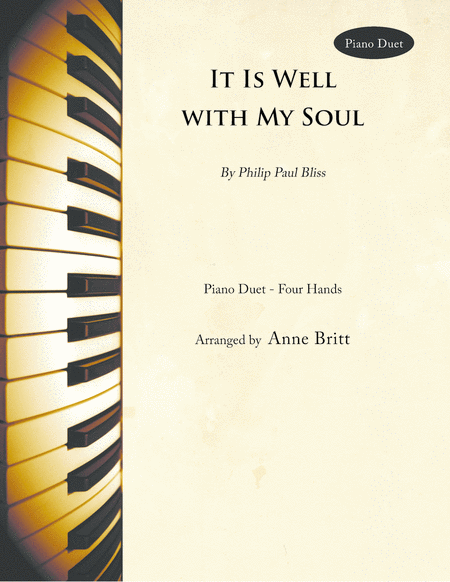 It Is Well with My Soul (piano duet) image number null