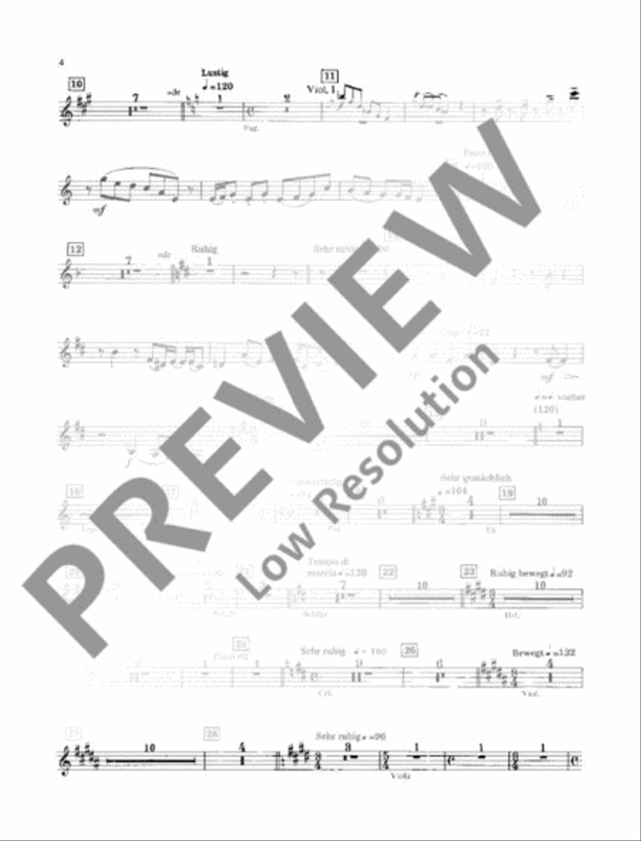 Wir sind die Musikanten Children's Choir scores gallery preview page 20