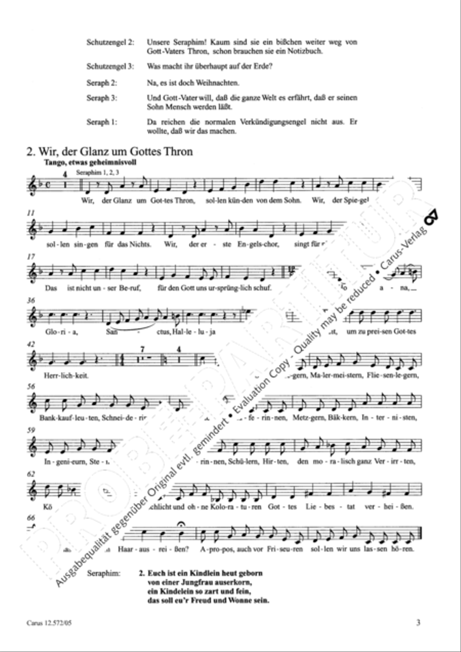 Das Himmliche Hilfswerk 2-Part scores gallery preview page 4