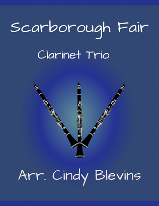 Book cover for Scarborough Fair, for Clarinet Trio