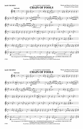 Chain of Fools: 2nd B-flat Trumpet