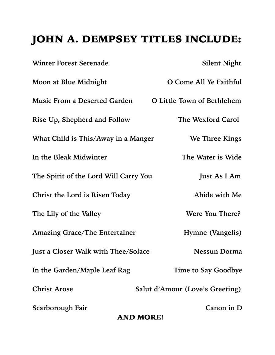 Winter Forest Serenade (Trio for Two Flutes and Piano) Woodwind Duet scores gallery preview page 2