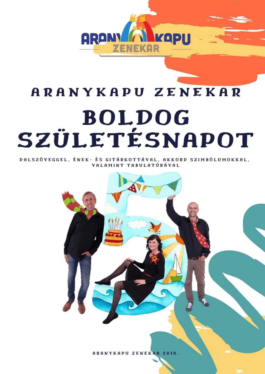 Boldog születésnapot Guitar scores gallery preview page 1