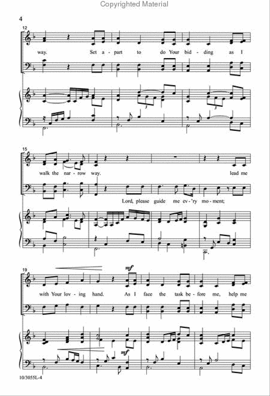 Called to Service 4-Part scores gallery preview page 3