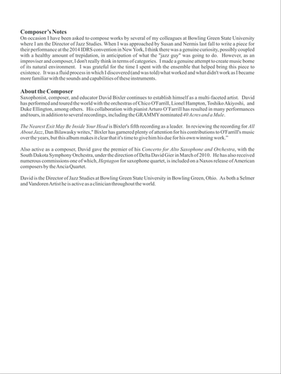Gaze Bassoon scores gallery preview page 2