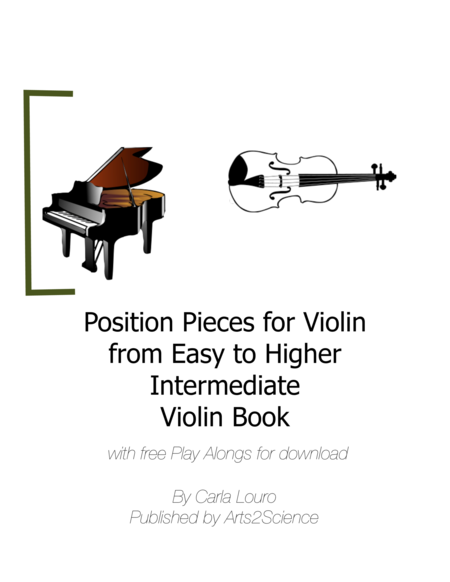 Position Pieces for Violin from Easy to Higher Intermediate Violin Book image number null