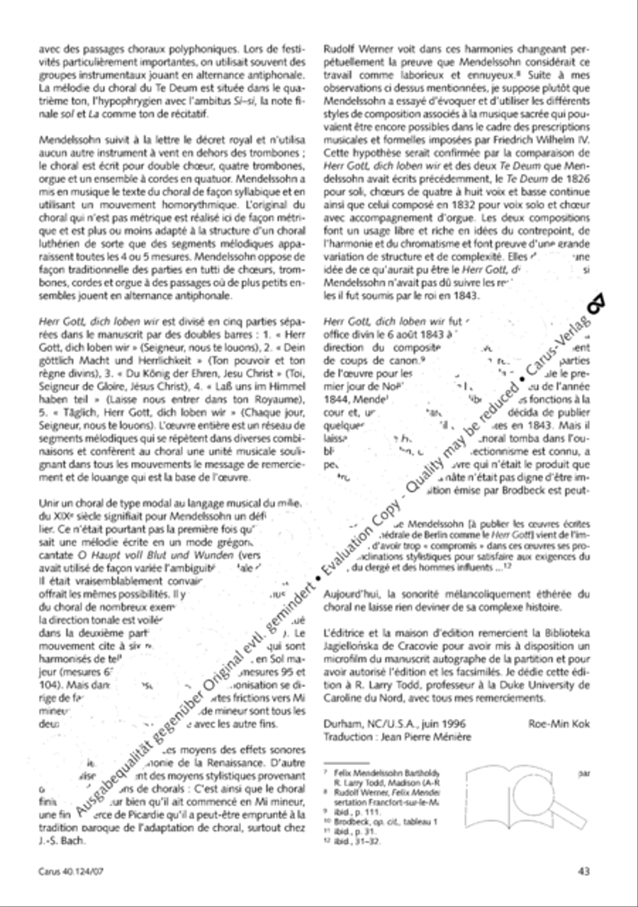 Kyrie in d + Herr Gott, dich loben wir Orchestra scores gallery preview page 44