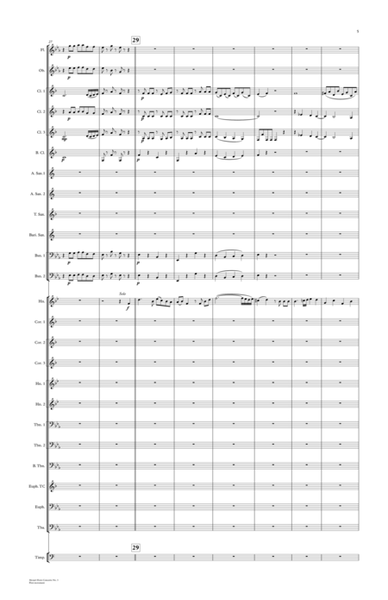 Horn Concerto #3, 1st mvt.
