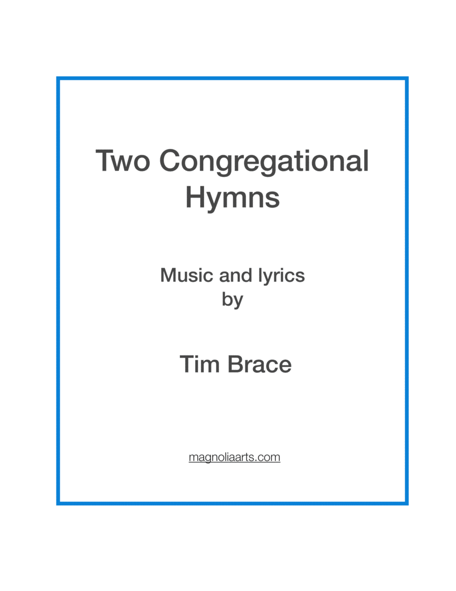 Two Congregational Hymns Unison Choir scores gallery preview page 1
