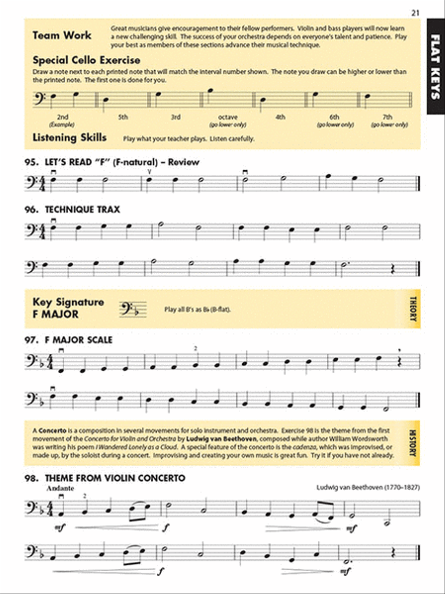 Essential Elements for Strings – Book 2 with Online Resources String Orchestra scores gallery preview page 4