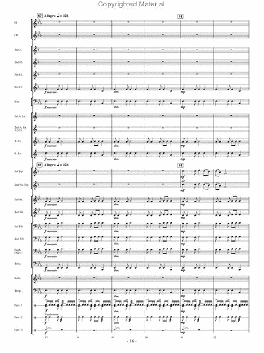 Spirit of the Pioneers Spirit of the Pioneers Concert Band scores gallery preview page 15