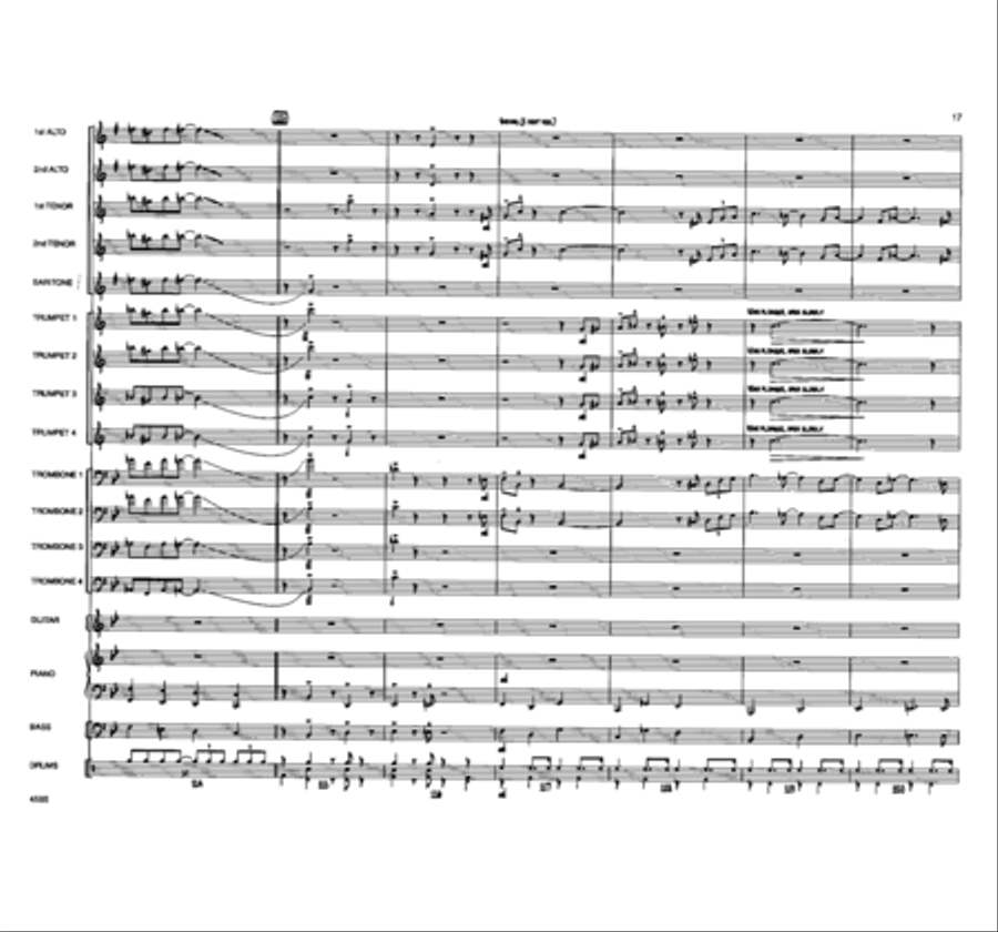 What Can I Tell You? Jazz Ensemble scores gallery preview page 16
