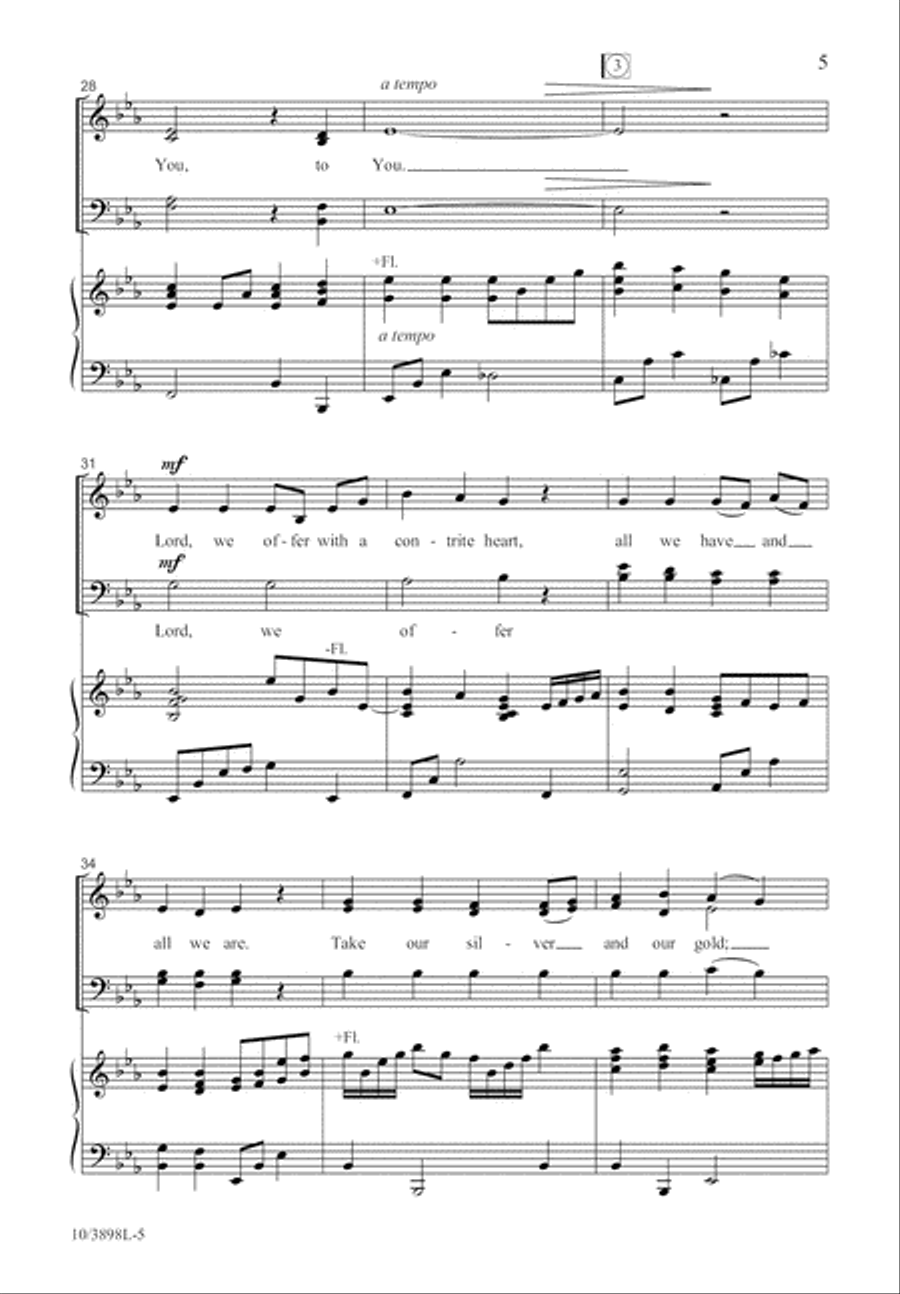 First Fruits 4-Part scores gallery preview page 6