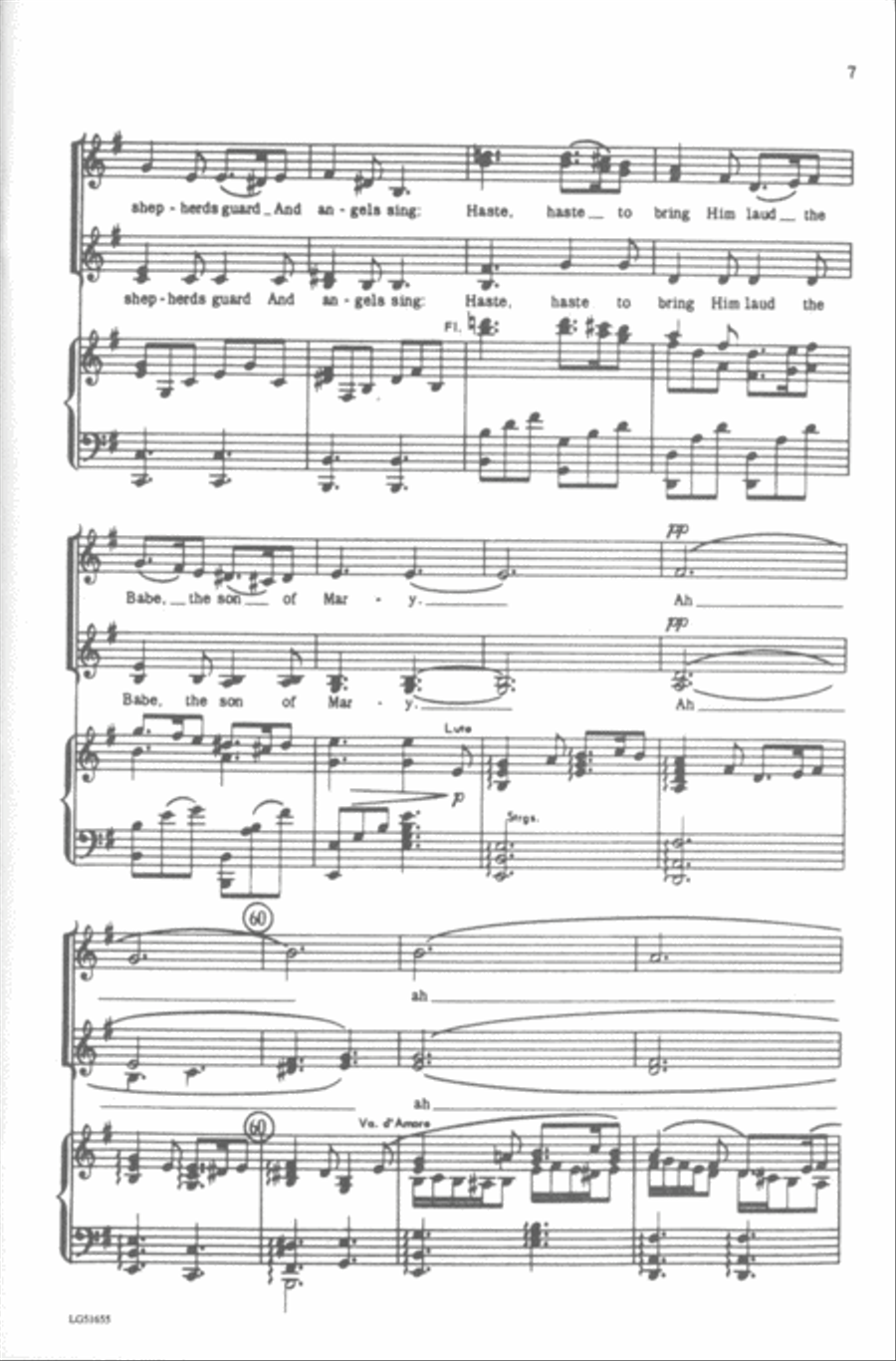 Many Moods Christmas - Suite 3 (SATB - Choir) 4-Part scores gallery preview page 4