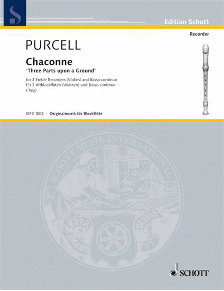 3 Parts upon a Ground Bassoon scores gallery preview page 1