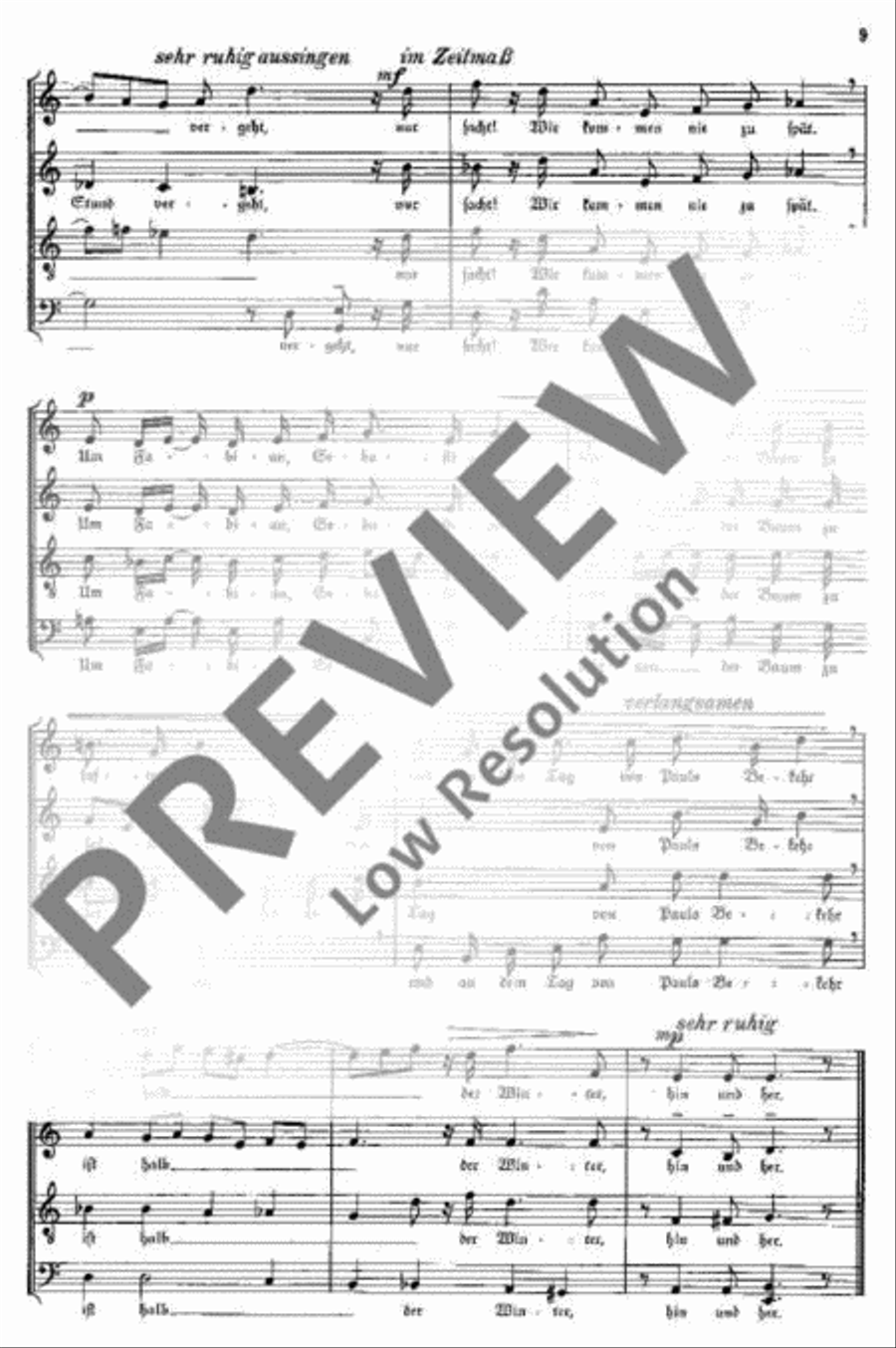 Das Jahr 4-Part scores gallery preview page 10