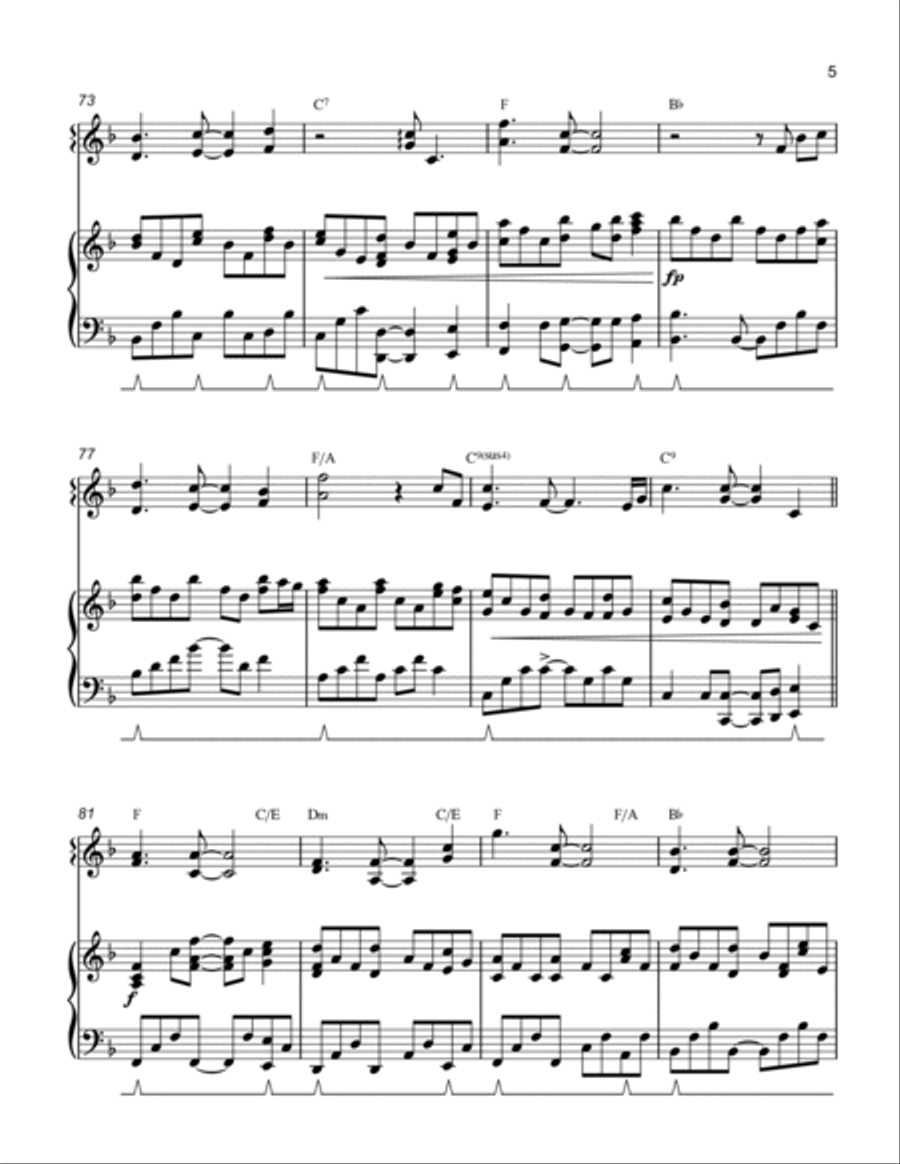 Thunder Road Piano Solo scores gallery preview page 5