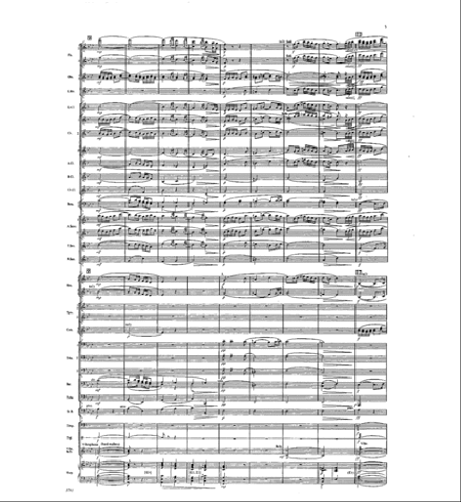 Vilia Vilia Concert Band scores gallery preview page 3